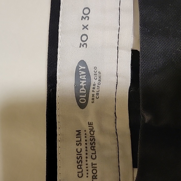 Men's brushed cotton trousers,chinos - Picture 2 of 4